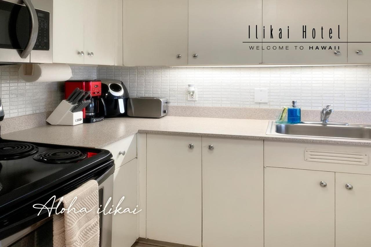 New Aloha Waikiki Ilikai Hotel Condo Free Parking هونولولو المظهر الخارجي الصورة