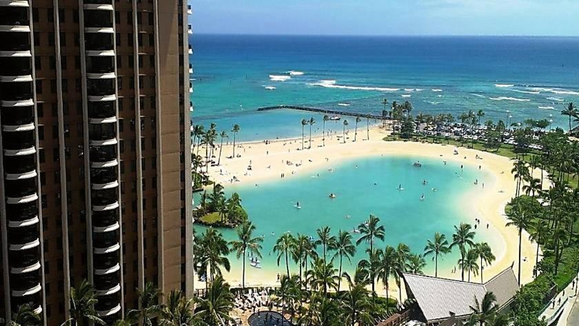 New Aloha Waikiki Ilikai Hotel Condo Free Parking هونولولو المظهر الخارجي الصورة